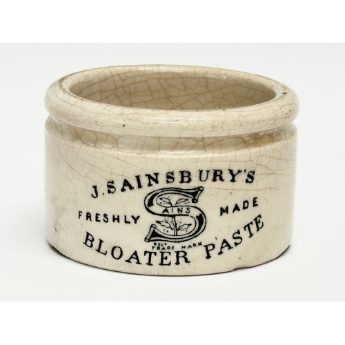 147 - Late 19th/Early 20th Century pharmacist jars. A. A Nature’s Herbal Ointment pot, Price 2s’ 9d Per Po... 