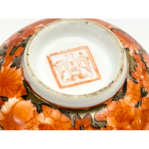 161 - A collection of 18th/19th and 20th Century Chinese and Japanese pottery. Qianlong bowl 25x4.5cm. Jia... 