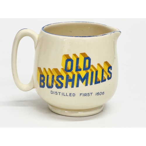 402 - A Mid 20th Century J. A. Campbell & Son ‘Old Bushmills’ jug. 64 Royal Avenue, Belfast. 10x7.5x8.5cm