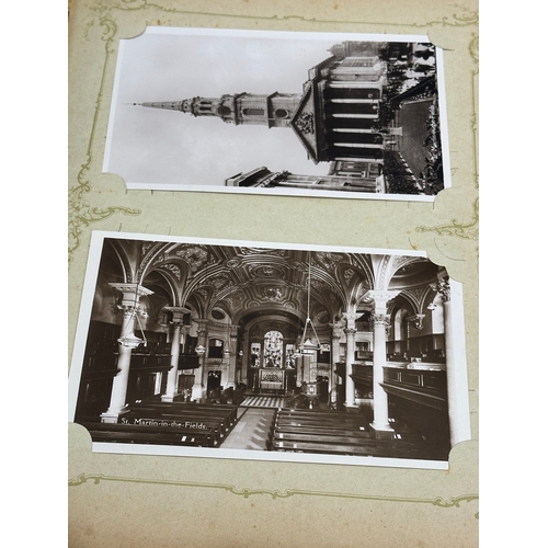 401 - A collection of vintage postcards.