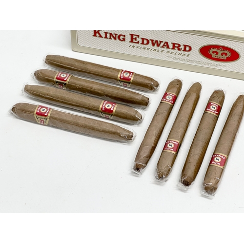 200 - King Edward Invincible Deluxe cigars with box.