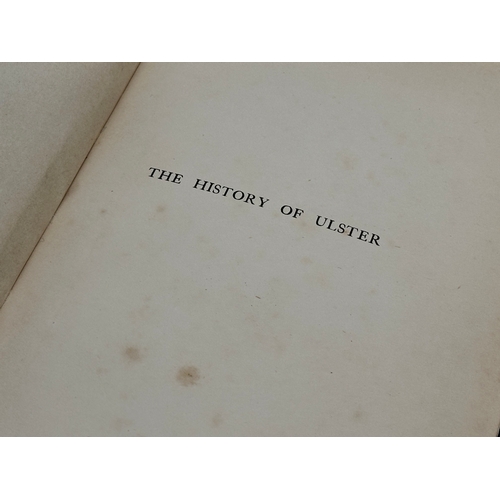 201 - 4 volumes of the History of Ulster From The Earliest Times to the Present Day by Ramsay Colles. 1920... 