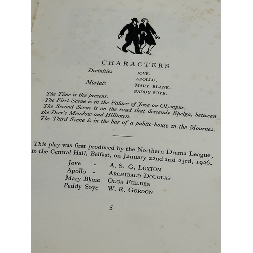 202 - Apollo in Mourne by Richard Rowley with woodcuts by Lady Mabel Annesley. 1926.