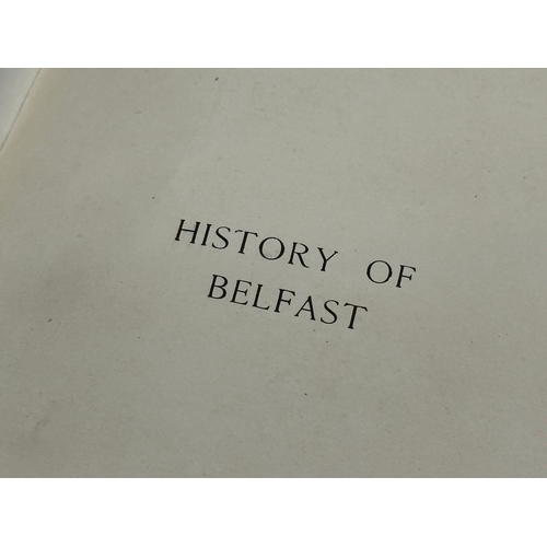 204 - The History of Belfast by D.J. Owen. 1921.