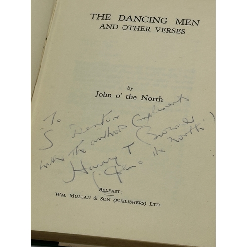 211 - The Dancing Men and Other Verses by John O’The North. Signed by Author 1st edition, 1950.