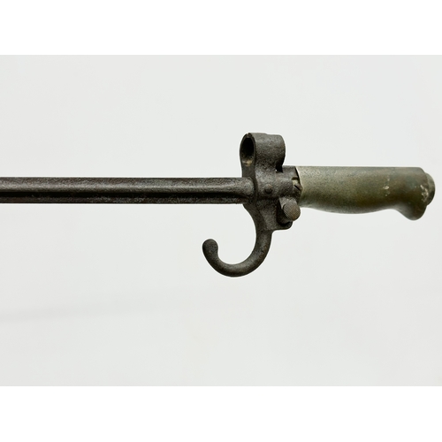 28 - A Late 19th Century French Lebel bayonet. 64cm