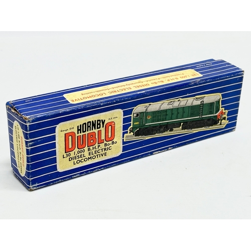 425 - A Hornby Dublo Diesel Electric Locomotove. L30 1,000 B.H.P Bo-Bo. With box. 19cm