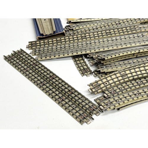 428 - A quantity of Hornby Dublo train tracks etc.