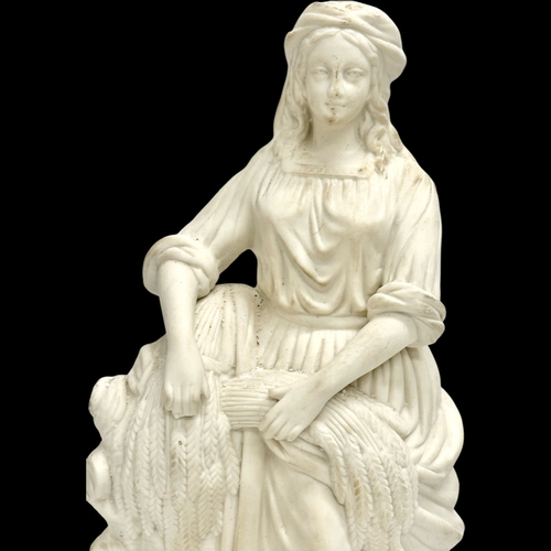 A Late 19th Century Parian figurine. 33.5cm