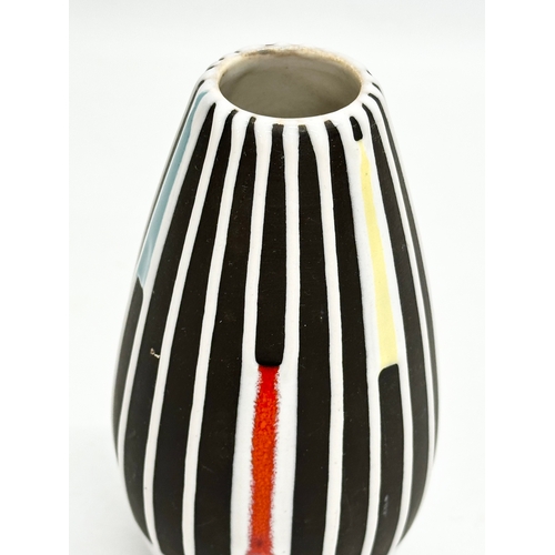 268 - A Mid Century West German ‘Staufen’ vase by Liesel Spornhauer for Schlossberg Keramik. 1950/1960. 16... 