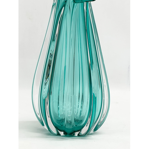 275 - A large 20th Century Jack in the Pulpit glass vase. Attributed to Josef Hospodka. 44cm