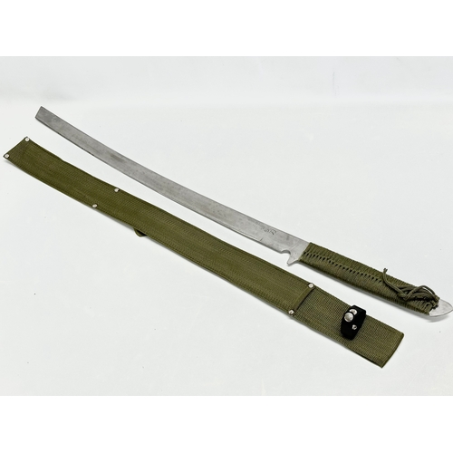 439 - A Japanese style sword. 91cm