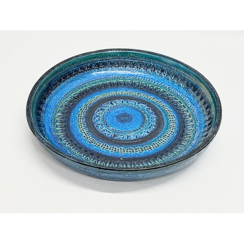 39 - A large Italian ‘Trifoglio’ bowl designed by Aldo Londi for Bitossi. 1960. 35x6cm