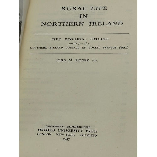 334 - Rural Life in Northern Ireland by John M. Mogey. Five Regional Studies Made for The Northern Ireland... 