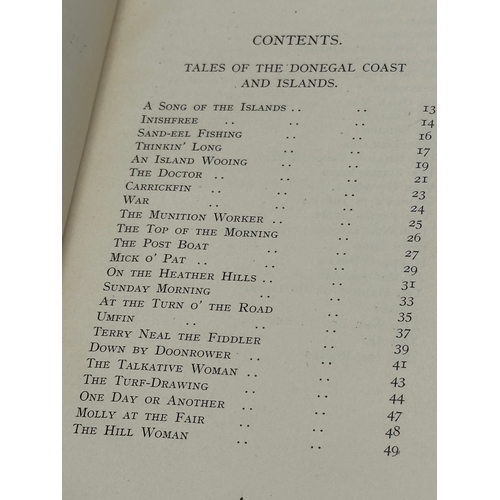 335 - Collected Poems of Elizabeth Shane. Volume 1 and 2. Tales of The Donegal Coast and Islands. By Bog a... 