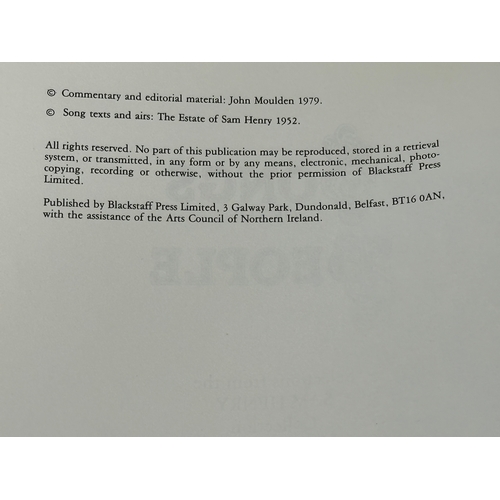 339 - Songs of the People. Selections from the Sam Henry Collection, Part One. Edited and Annotated by Joh... 