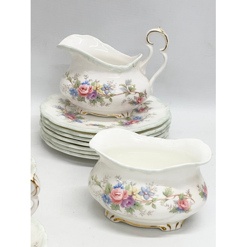 296 - A 23 piece Royal Albert ‘Colleen’ tea service.