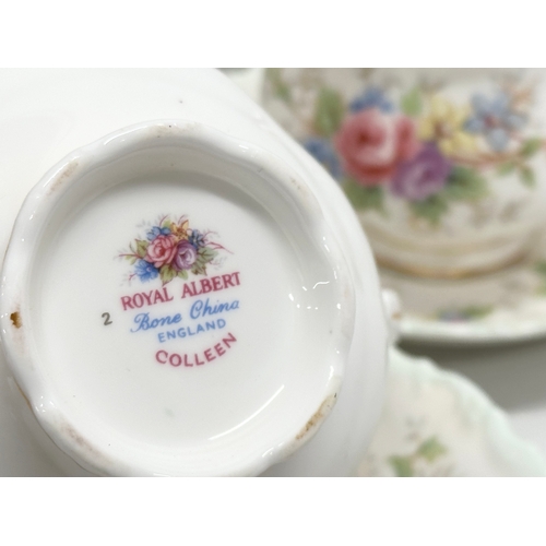 296 - A 23 piece Royal Albert ‘Colleen’ tea service.