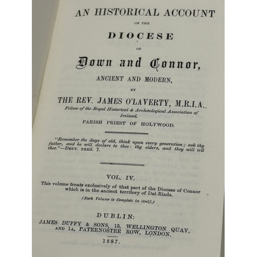 589 - Diocese of Down & Connor. Ancient and Modern. By Rev. J. O’Laverty P.P.M.R.I.A.