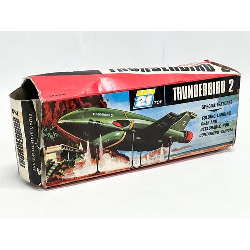 418 - A JR21 Toy Thunderbird 2 Friction Motor toy with original box.