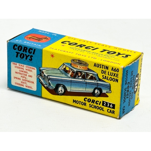 420 - A Corgi Austin A60 De Luxe Saloon Motor School Car with original box.