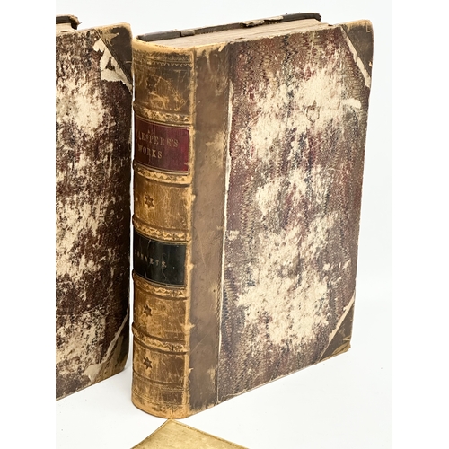 340 - A collection of 19th Century books. An Early 19th Century Poems of Ireland by Samuel Lover. The Comp... 