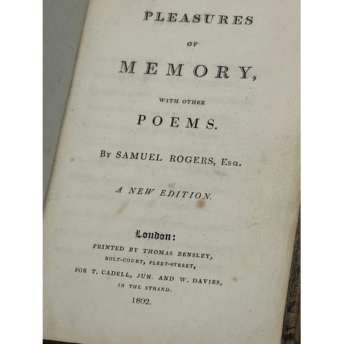 340 - A collection of 19th Century books. An Early 19th Century Poems of Ireland by Samuel Lover. The Comp... 