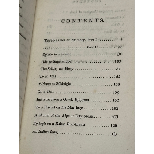 340 - A collection of 19th Century books. An Early 19th Century Poems of Ireland by Samuel Lover. The Comp... 