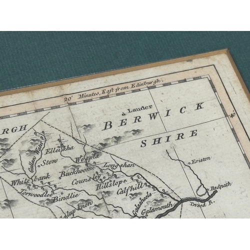 341 - An 18th/19th Century engraved map of Selkirkshire from the original Thomas Kitchen for the London Ma... 