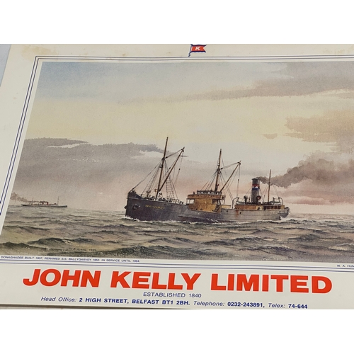 595 - 4 John Kelly Limited calendars.