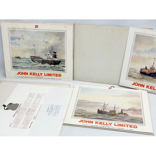 595 - 4 John Kelly Limited calendars.