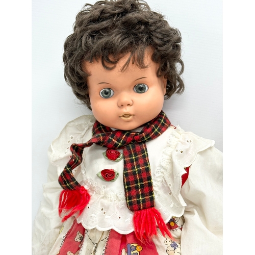 622 - 2 large vintage dolls. Pedigree and other. 56cm