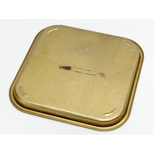 625 - A vintage Schweppervescence tray. 34x34cm