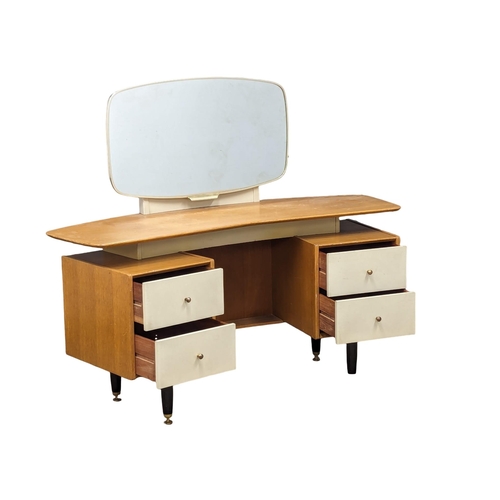 1002 - A G-Plan Librenza Mid Century dressing table. 141x129cm