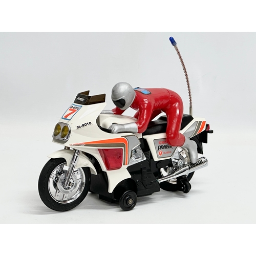 637A - A vintage Pioneer Stunts Motorcycle with original box. CL-2010