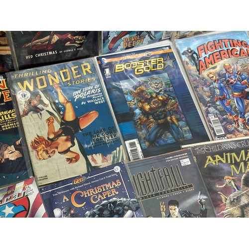 637L - A large collection of comic books. Some complete stories/series.