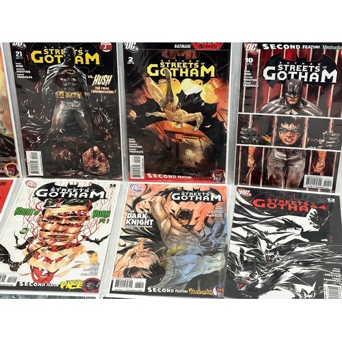 637K - A collection of DC Batman Streets of Gotham comics.