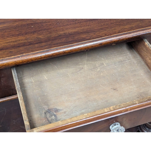 1067 - A Victorian mahogany hall table, circa 1870s. 123cm x 48cm x 78cm