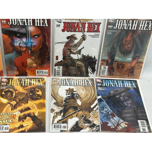 637J - A collection of DC Jonah Hex comics.