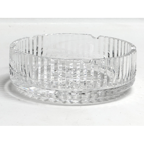 764 - A large Waterford Crystal ashtray. 18x6cm