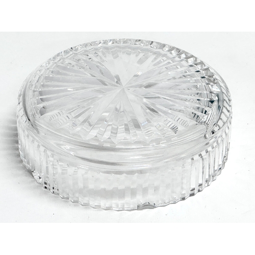 764 - A large Waterford Crystal ashtray. 18x6cm