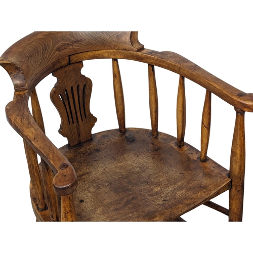 1120 - A Late 19th Century elbow chair / armchair