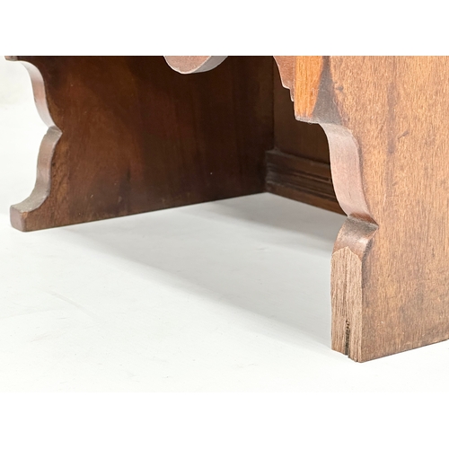 778 - A Late Victorian wall bracket. 37x24x58cm