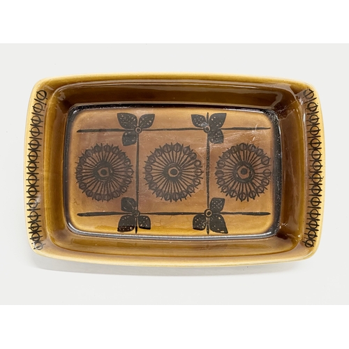 73 - A 1960’s Norwegian Mid Century serving dish designed by Inger Waage for Stavangerflint. Norway. 30x1... 