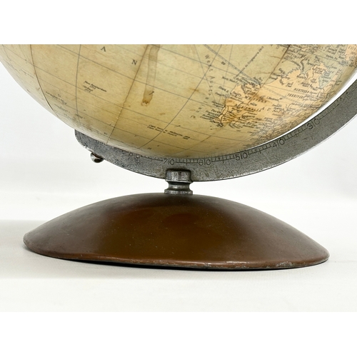 131 - A 1960’s Philips 10’ Challenge Globe on metal base.