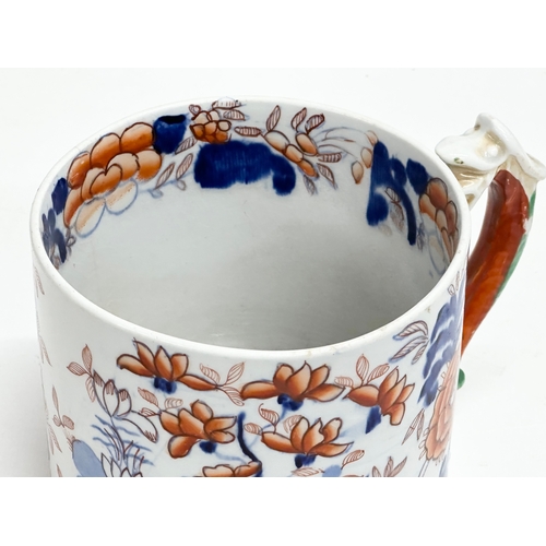 218 - An Early 19th Century Mason’s Ironstone porter mug. Circa 1815-1830. 16x12x11cm.