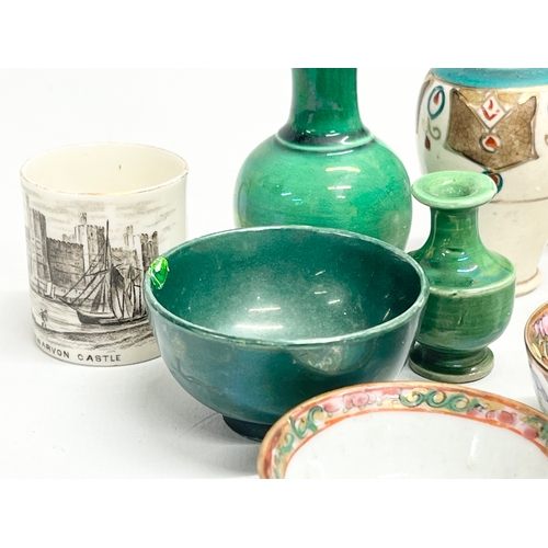 252 - A good collection of 18th-19th and Early 20th Century miniature pottery. Chinese, English, German et... 