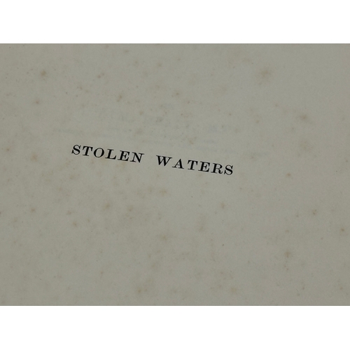 338 - Stolen Waters by T.M Healy M.P. 1913. Presentation copy from the author, 1929.