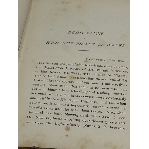 339 - Golf by Horace G. Hutchinson. 2nd edition. 1890. The Badminton Library.