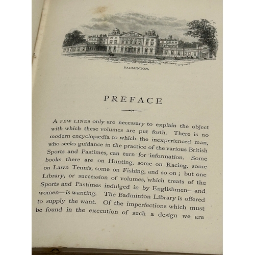 339 - Golf by Horace G. Hutchinson. 2nd edition. 1890. The Badminton Library.